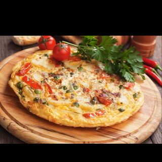 Omelette aux légumes