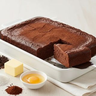Gâteau au chocolat noir