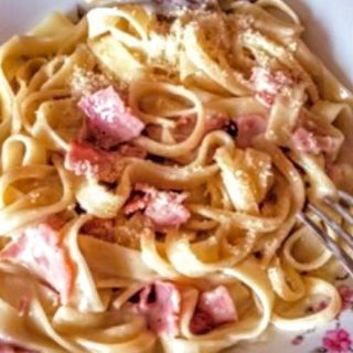 Tagliatelles au Jambon