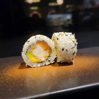 Tempura & Salmon Sesame Wrap