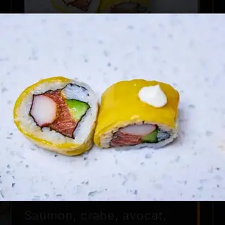 Crazy Salmon Mango Wrap