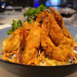 Salade de Gambas Sautees