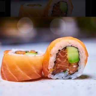 Spicy Salmon Wrap