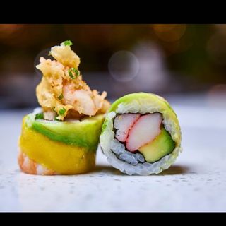 Drei Spiral Rolls