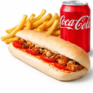 Philly Chicken Sandwich Meal