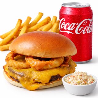 Cowboy Burger Meal XL