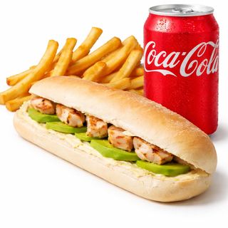 Chicken Avocado Sandwich Meal