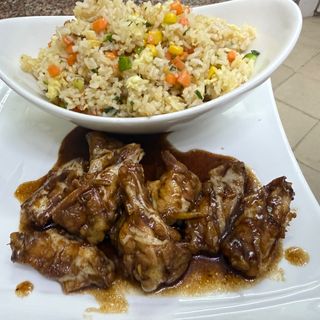 Aile de poulet caramélisé