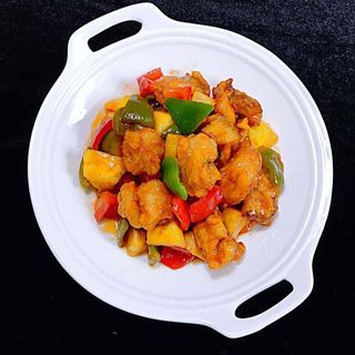 Poulet aigre-doux à l’ananas