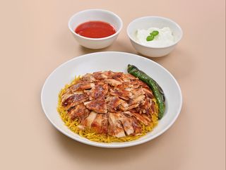 Plat de Riz au Chawarma Poulet
