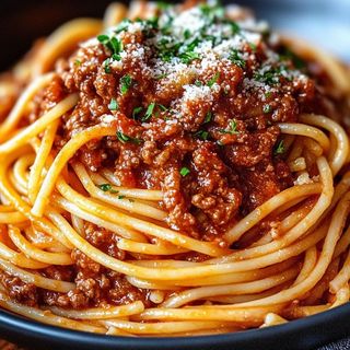 SPAGHETTI BOLOGNAISE