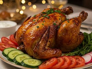 ½ Poulet & Accompagnement