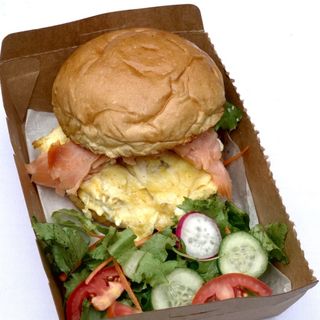 Egg Salmon Bun