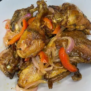 Poulet sauté + acc