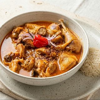 Soupe de poulet riz