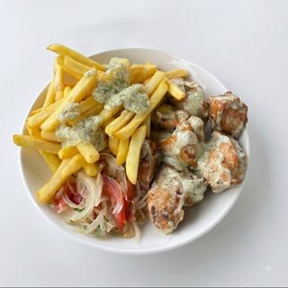 Poulet mayo frites