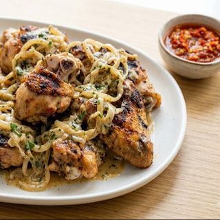 ½ Poulet braisé mayo