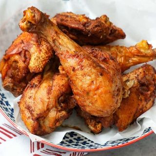Poulet Frit avec Accompagnement