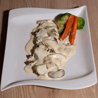 Steak à la crème
