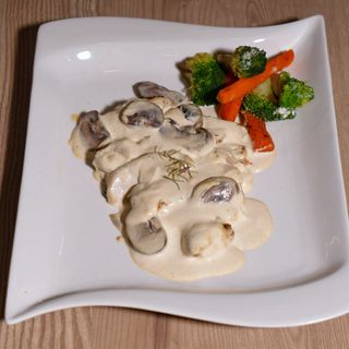 Poulet à la crème