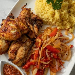 Poulet grillé savoureux