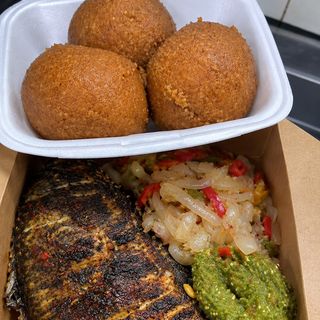Pilon au poisson braisé