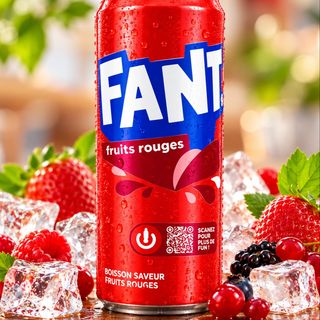 Fanta fruits rouges