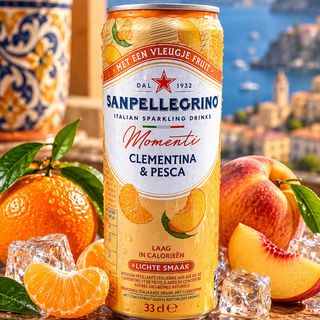 SanPellegrino Clementine et pêche