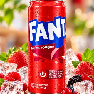 Fanta fruits rouges