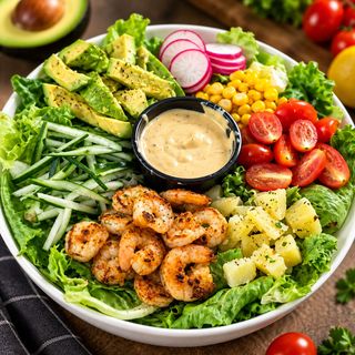 Avocat crevettes