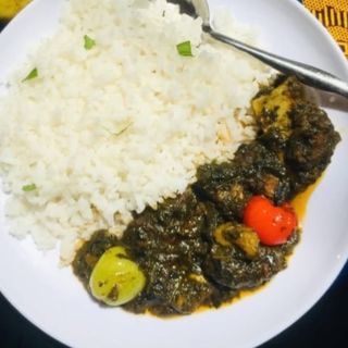 Sauce feuille riz