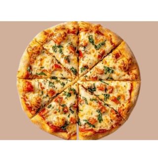 Pizza au poulet crémière
