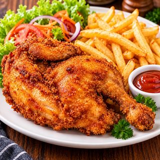 Poulet Pané DEMI