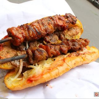 Pain brochettes