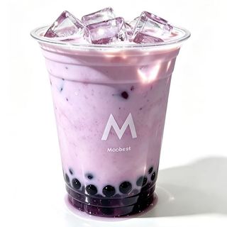 Thés au Lait aux perles de tapioca et au raisin