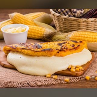 Cachapa Doble Queso De Mano (1 Ud.)