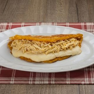 Cachapa Queso De Mano Y Pollo (1 Ud.)