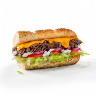 Bistec y Queso (15 cm.)