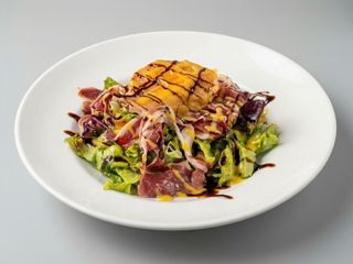 Ensalada de queso de cabra