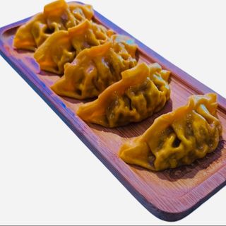 Gyoza de pollo katsu curry 