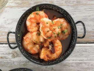 6A. Gambas al ajillo