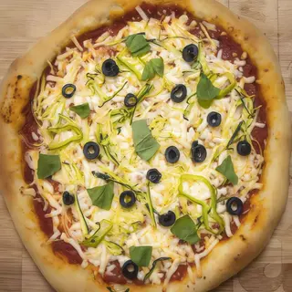 Pizza vegetal 24cm