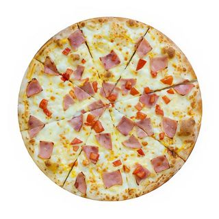 Pizza jamón y queso 28cm