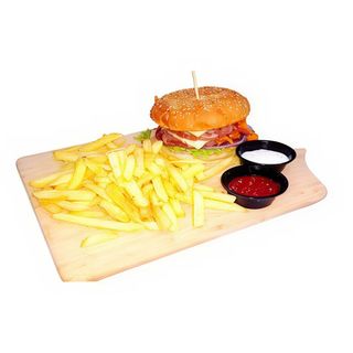 Hamburguesa de ternera menú