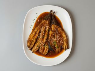Berenjenas con miso 