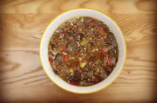 Lentejas con verduras