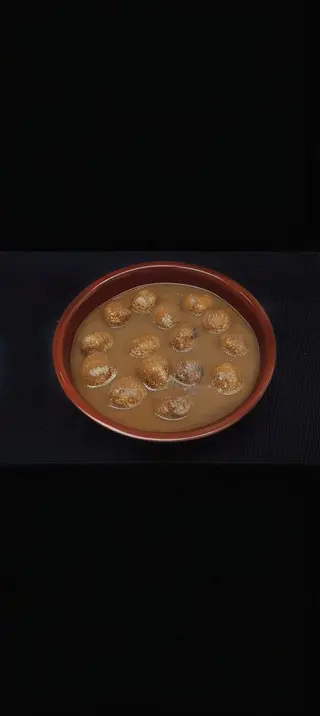 Albóndigas de ternera con puré de patata