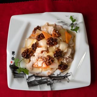 Pollo con nueces