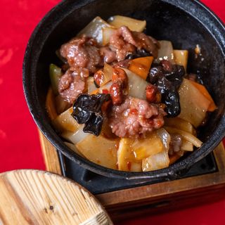 Gong bao de ternera