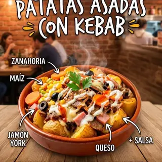 Papa asada